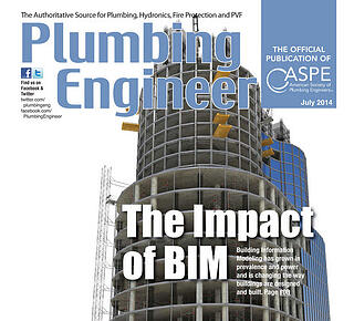 View: BIM Means Business - The Impact of BIM - Plumbing Engineer Magazine - American Society of Plumbing Engineers ASPE - Badley BIM Article July 2014