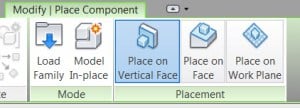 Revit has 3 Options for Loading Face-Based Families
