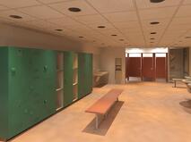 Bradley Solid Plastic Revit Lockers EasterEgg Parameter Options