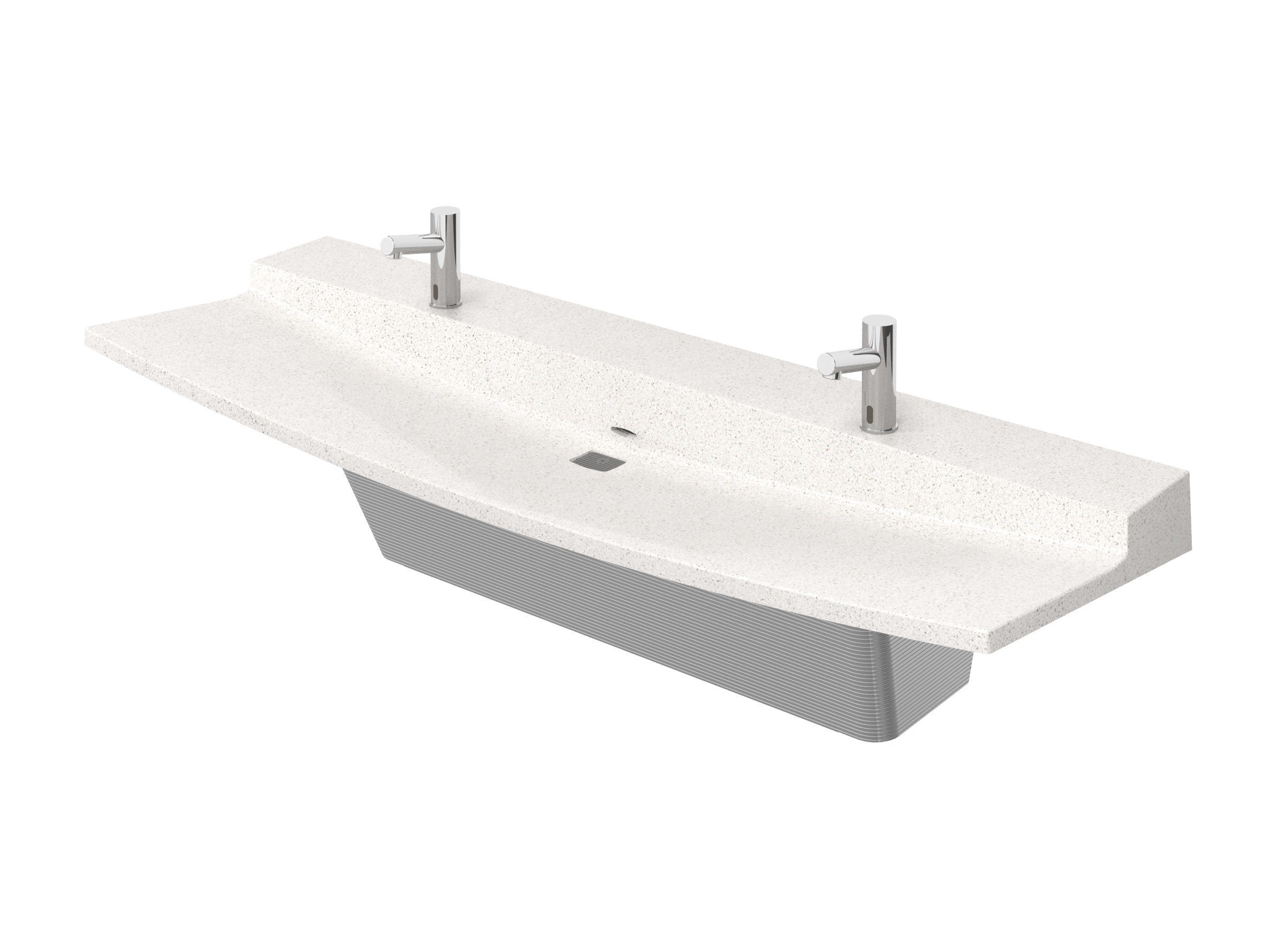 Bradley Molded Shapes SolidSurface Lavatory Systems Revit Library