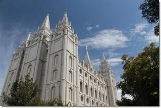 Pick to Enlarge - Salt Lake Temple | Temple Square (Utah) - Southwest Corner 