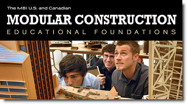 Modular Construction | Eduational Foundations | Partners in Education