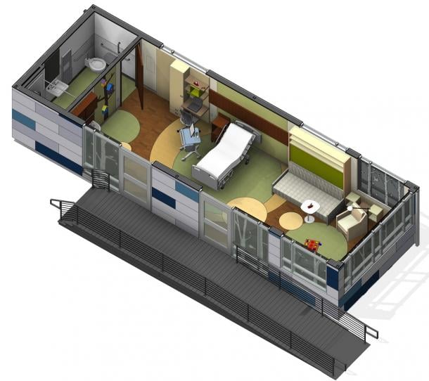 Modular Patient Care Unit | Building Design + Construction | Greenbuild 2013