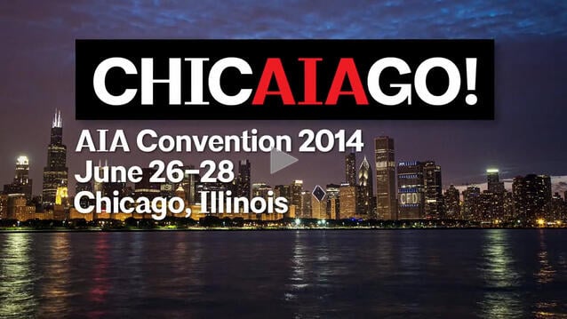 View American Institute of Architects (AIA) National Convention 2014 Chicago Video by Filmmaker Eric Hines