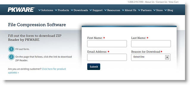 Download Free ZipReader - PKUnzip Software from PKWARE