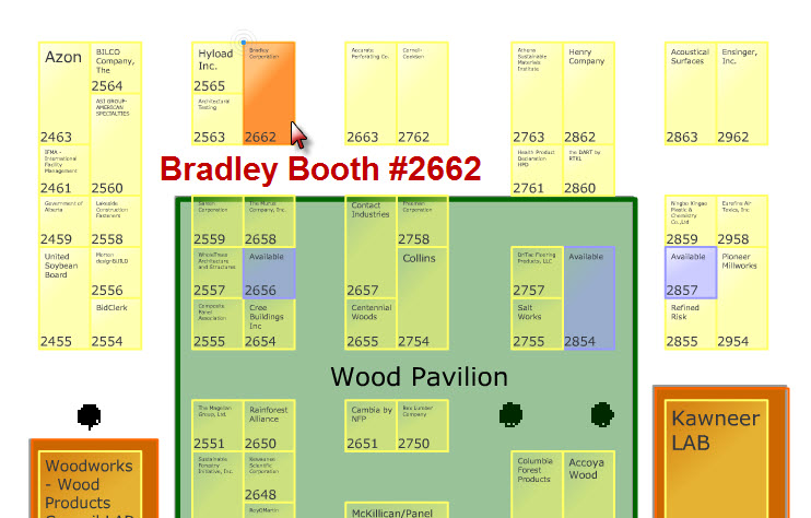 Bradley Corporation Greenbuild 2014 Booth #2662 New Orleans
