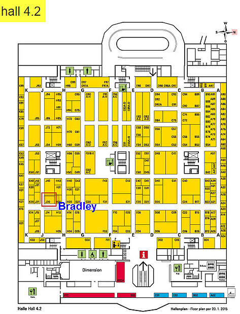 Pick to access online ISH 2015 Hall 4.2 Booth Online Floor Plan Frankfurt Germany