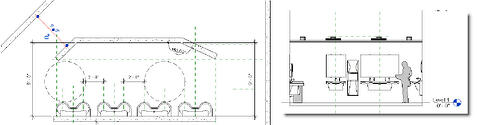 Revit Project Reference Planes for Toilet Room Design Layouts