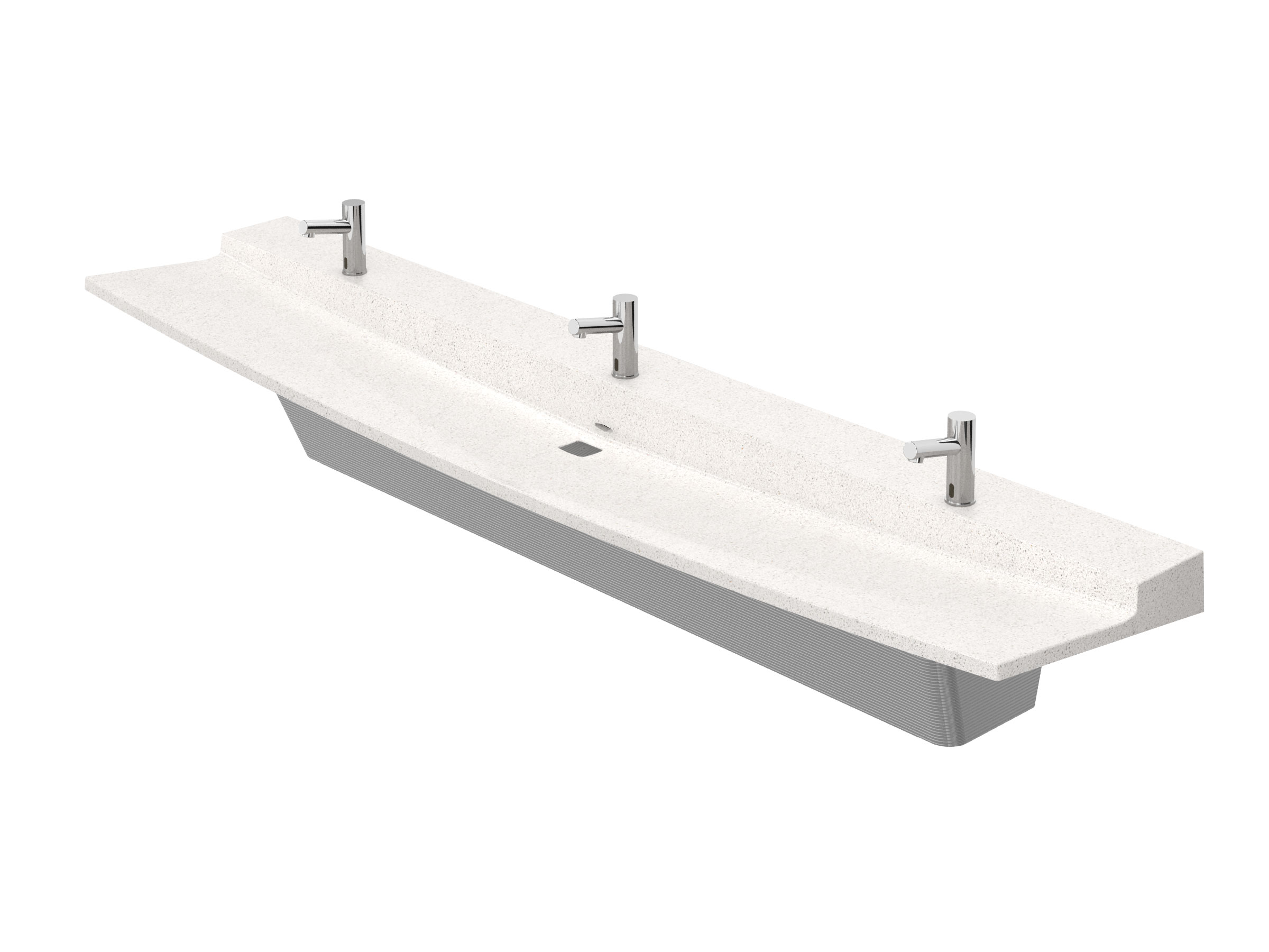 View Product Page | 3-Station Verge LVL Series Lavatory System